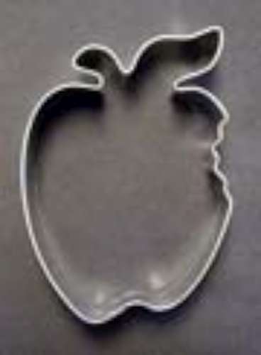 Apple With Bite Out Cookie Cutter - Click Image to Close